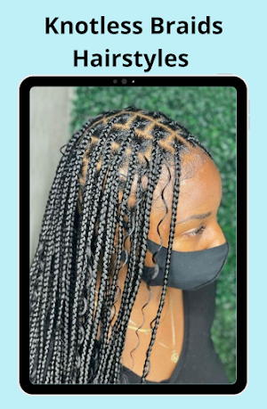 Knotless Braids Hairstyles Screenshot 3