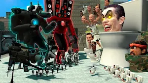Monster Toilet vs Cameraman Screenshot 3