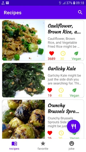 Food App Screenshot 0
