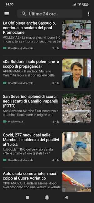 Macerata notizie Screenshot 2