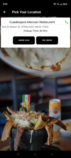 Guadalajara Mexican Restaurant Screenshot 1