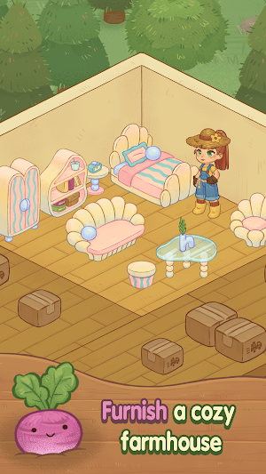 Tap Tap Farm: Cozy Idle Story Screenshot 1