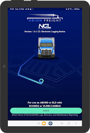Orion eLog NGL Screenshot 3