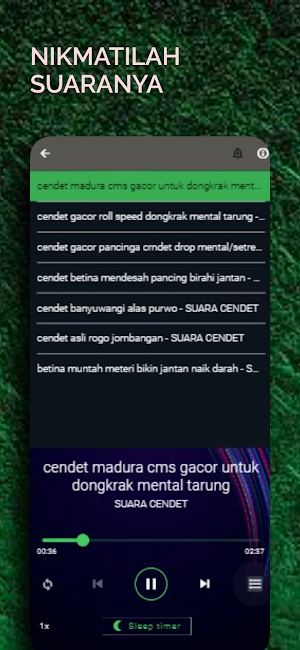 Suara Burung Cendet Screenshot 3
