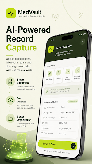 MedVault — Health Vault Screenshot 2