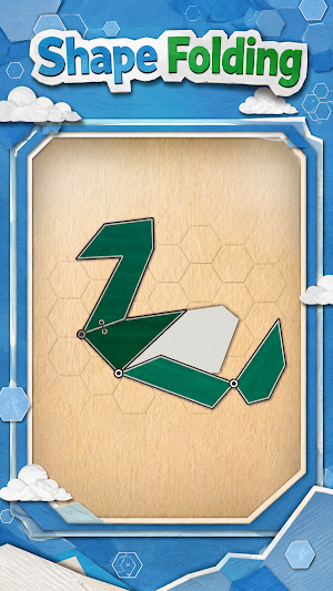 Folded Shape Puzzle Screenshot 1
