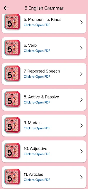 Class 5 English Grammar Book Screenshot 2