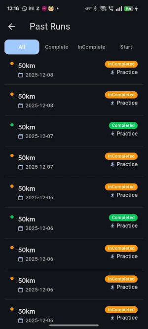 KCM Virtual Run Screenshot 2
