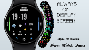 Baku Digital Watch Face screenshot 7