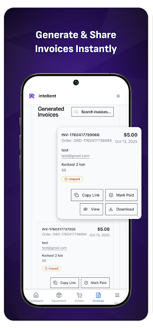 InteRent: Asset Rental Tracker Screenshot 3