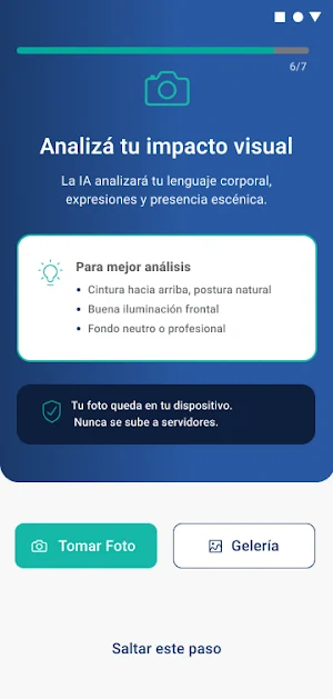 AI Speech Coach- Voice & Image Screenshot 1