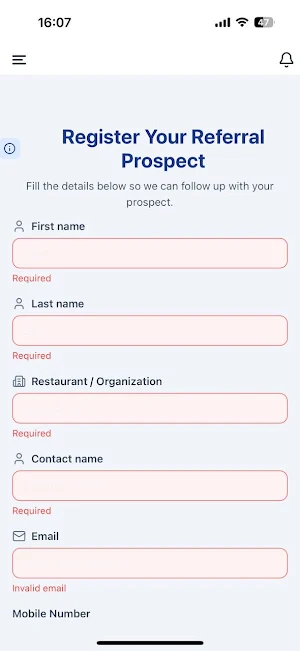 SFO - Ambassador Referral Screenshot 2