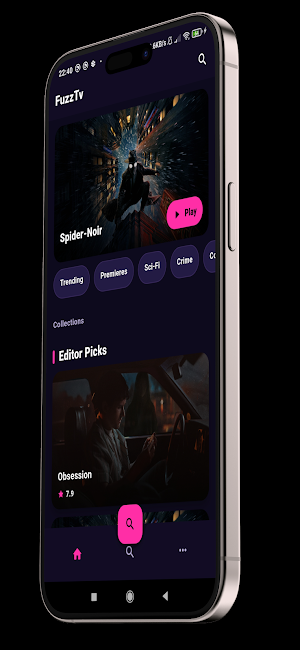 FuzzTv : Movies & TV Shows Screenshot 0