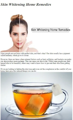 Skin Whitening Home Remedies Screenshot 1