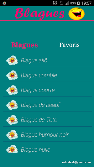 Les Meilleurs Blagues Screenshot 1