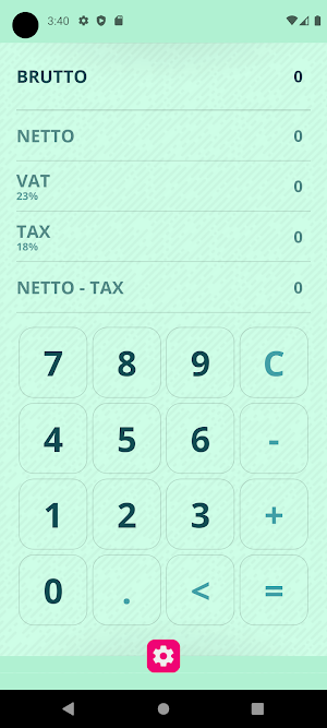 Kalkulator Brutto Netto Screenshot 2
