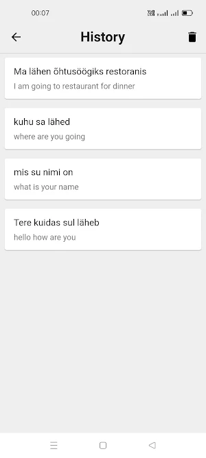 Estonian To English Translator Screenshot 2