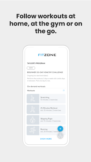 FitZone Gyms Screenshot 2