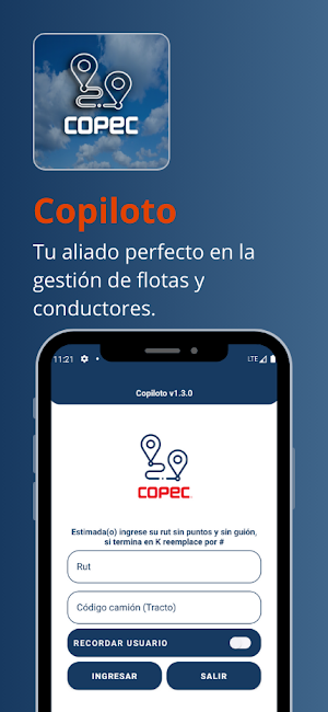 COPILOTO VIRTUAL COPEC Screenshot 0