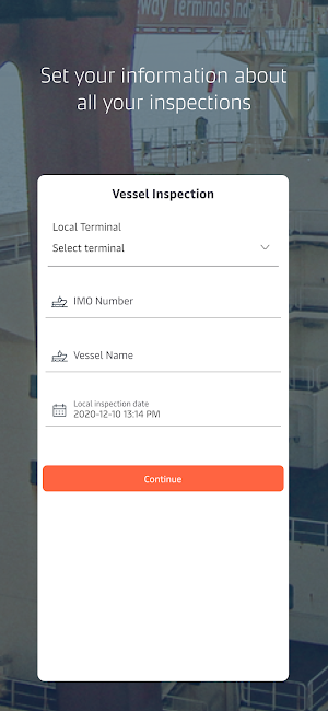 APM Terminals Vessel Inspection Screenshot 2