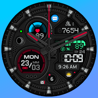 SH087 Watch Face, WearOS watch