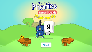 Meet the Phonics - Letter Sounds Flashcards Screenshot 0