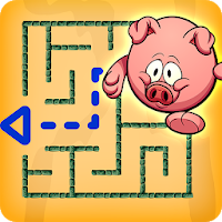 Little Pig Maze - Kids puzzle Educational game