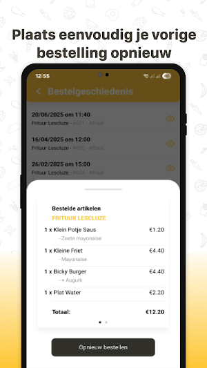 Frituur Lescluze Screenshot 1