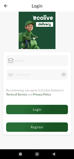 ecolive-delivery Screenshot 1