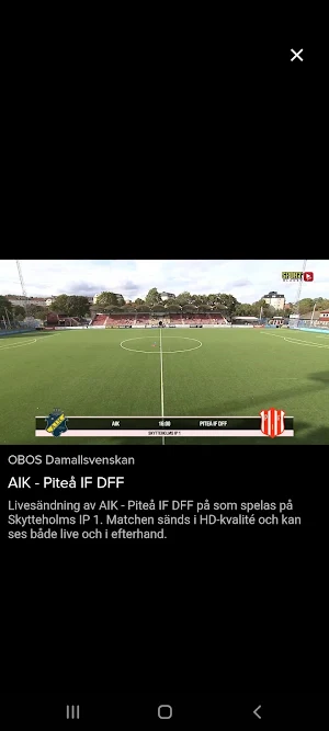 SportBladet Play Screenshot 1