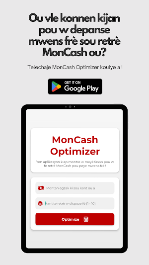 MonCash Optimizer Screenshot 0