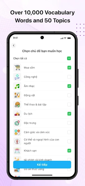 Learn English - 8 words a day Screenshot 1