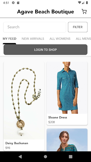 Agave Beach Boutique Screenshot 1
