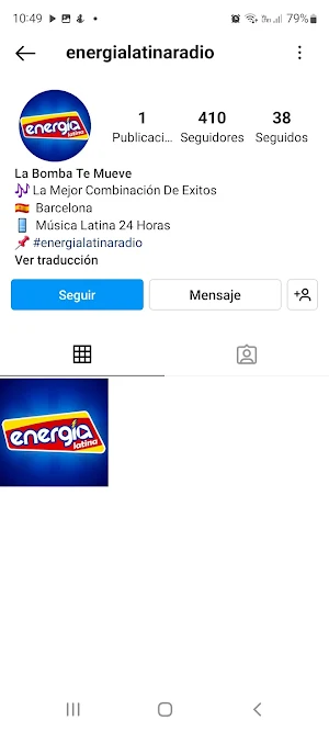 Energía Latina Radio Screenshot 3