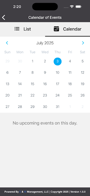 COBA Tour of Homes Screenshot 2