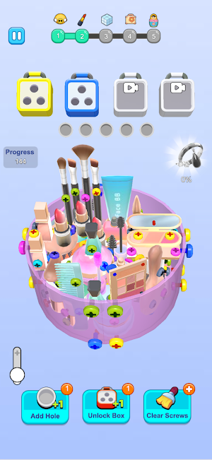 Screw Go: Screw Jam Sort 3D Screenshot 2