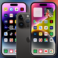 iPhone 14 Pro Launcher: Themes