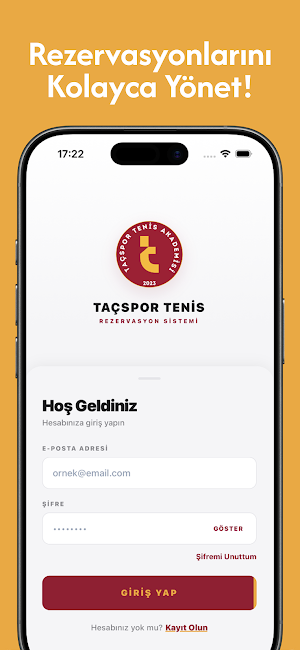 Taçspor Tenis Akademisi Screenshot 2