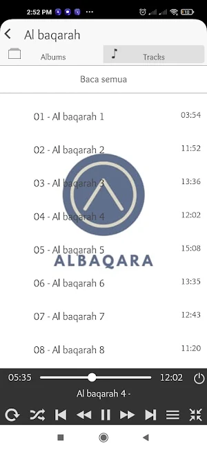 MP3 ALBAQARA FOR TAHFIZ Screenshot 0