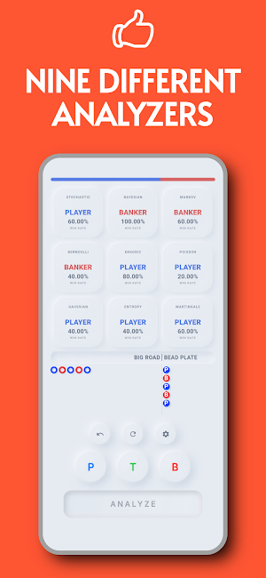 Lucky Baccarat Analyzer Screenshot 2