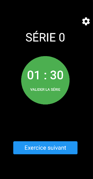 Sets Timer - minuteur repos Screenshot 1