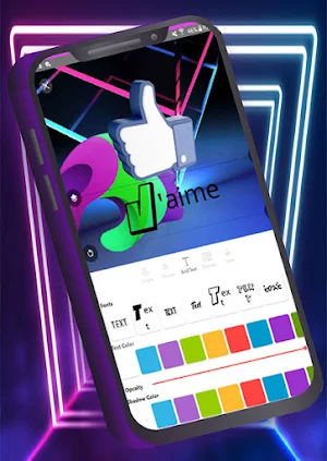 مصمم لوجو والكتابة على الصور Screenshot 1