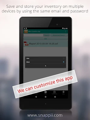 Office Inventory App Screenshot 3