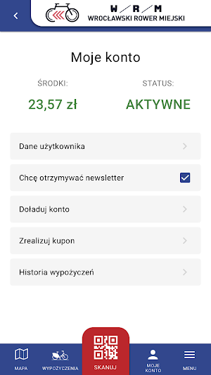 Wrocławski Rower Miejski Screenshot 3