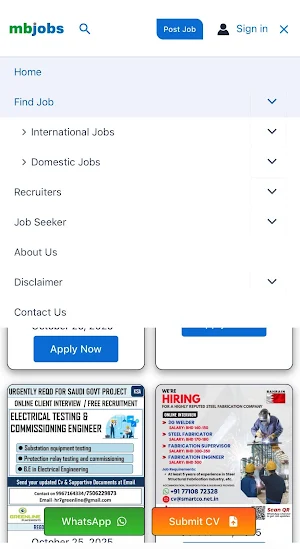 mbjobs.in Screenshot 3