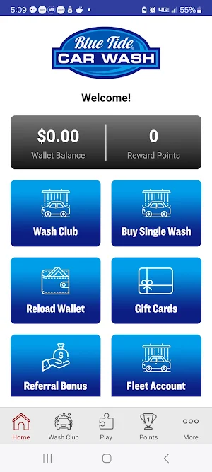 Blue Tide Car Washes Screenshot 3
