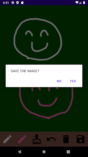 Simple blackboard Screenshot 2