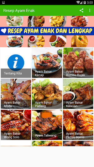 Resep Ayam Enak Screenshot 1
