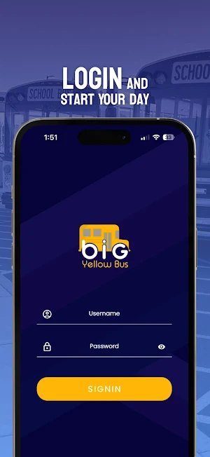 BigYellowBus Driver Screenshot 0