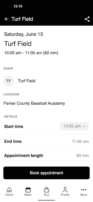 PCo Baseball Academy Screenshot 2